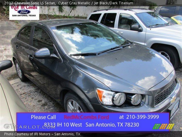2012 Chevrolet Sonic LS Sedan in Cyber Gray Metallic