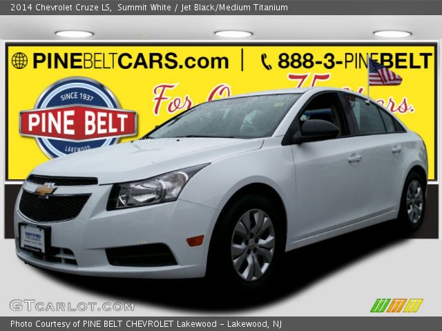2014 Chevrolet Cruze LS in Summit White