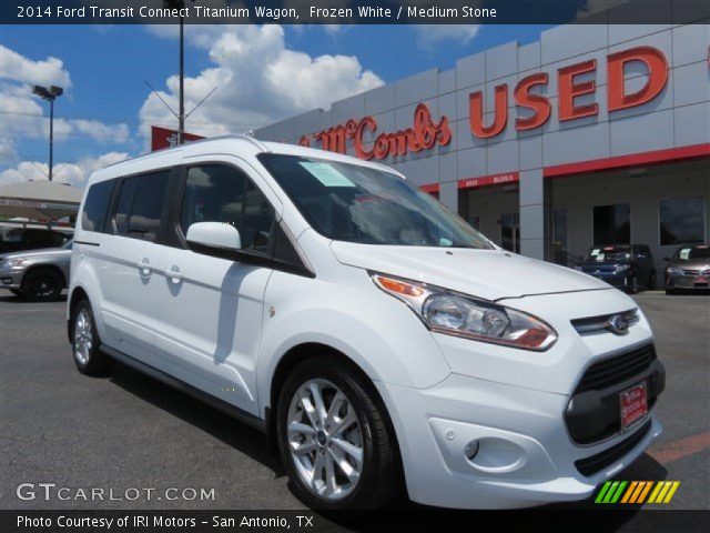 2014 Ford Transit Connect Titanium Wagon in Frozen White