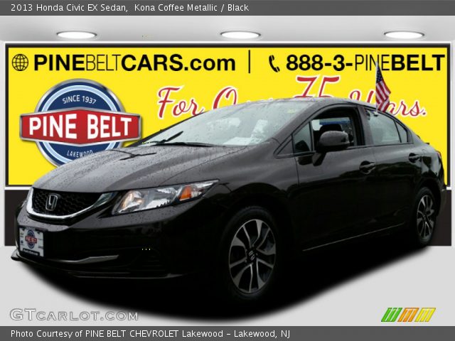 2013 Honda Civic EX Sedan in Kona Coffee Metallic