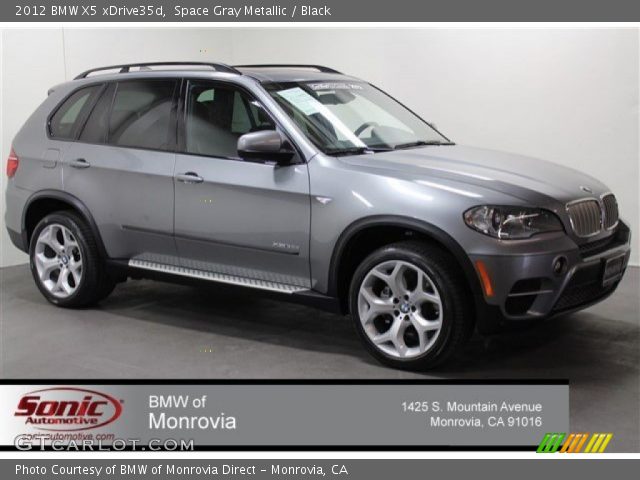 2012 BMW X5 xDrive35d in Space Gray Metallic