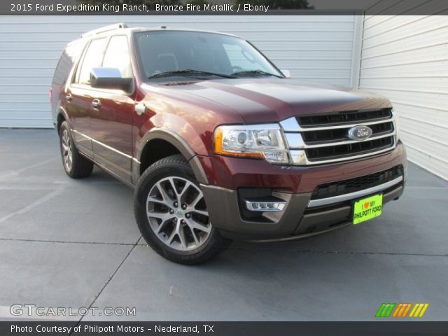 2015 Ford Expedition King Ranch in Bronze Fire Metallic