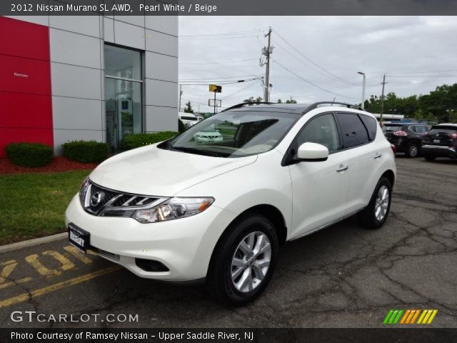 2012 Nissan Murano SL AWD in Pearl White