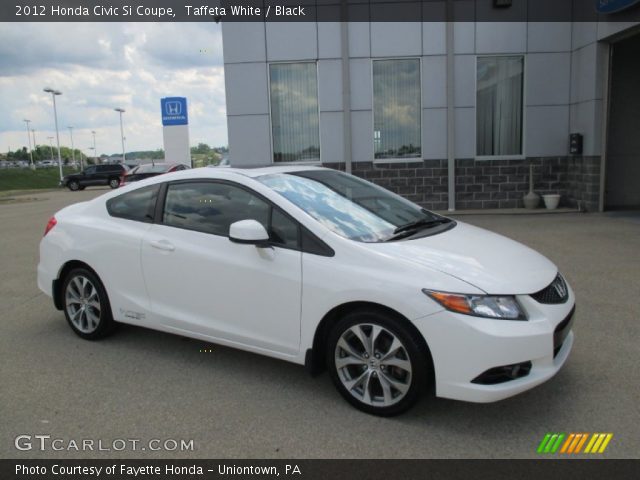2012 Honda Civic Si Coupe in Taffeta White