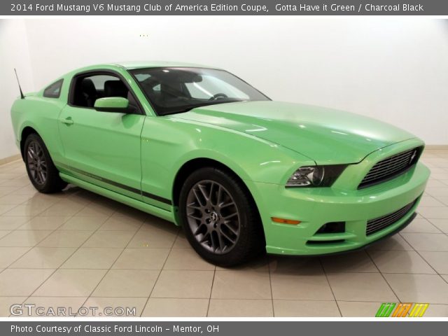 2014 Ford Mustang V6 Mustang Club of America Edition Coupe in Gotta Have it Green