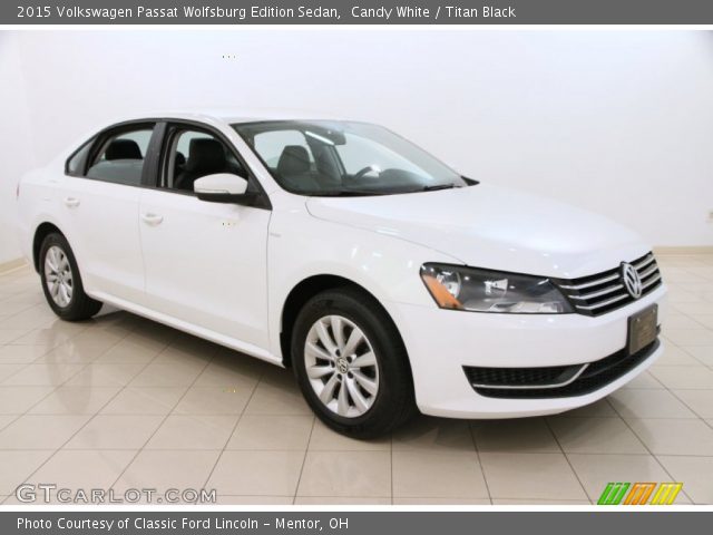 2015 Volkswagen Passat Wolfsburg Edition Sedan in Candy White