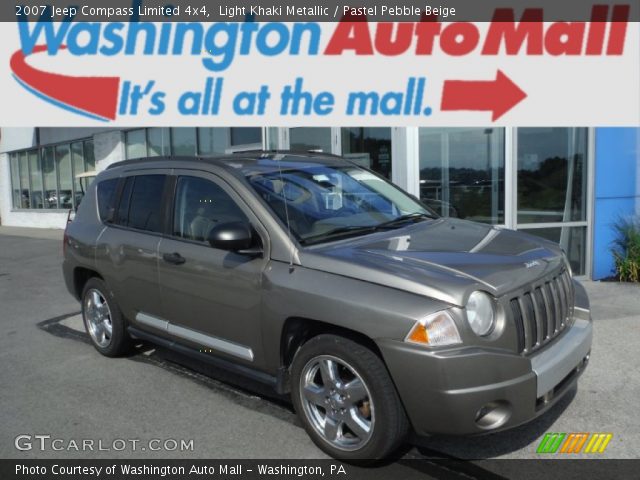 2007 Jeep Compass Limited 4x4 in Light Khaki Metallic