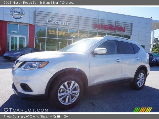 2015 Nissan Rogue SV in Brilliant Silver