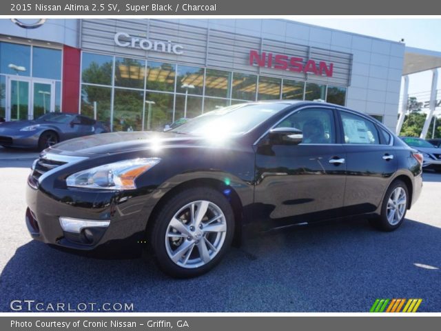 2015 Nissan Altima 2.5 SV in Super Black