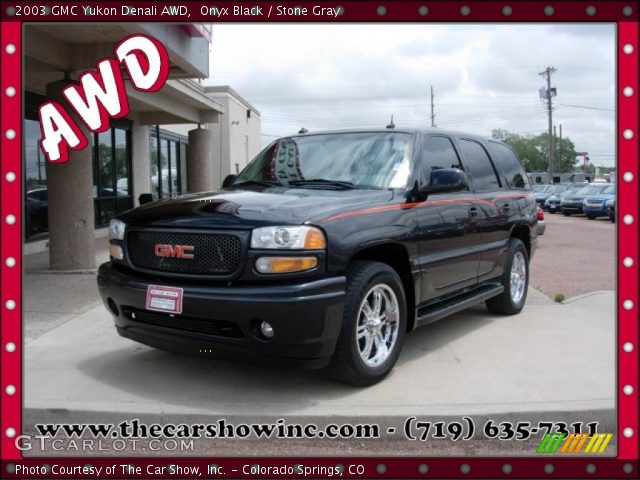 2003 GMC Yukon Denali AWD in Onyx Black