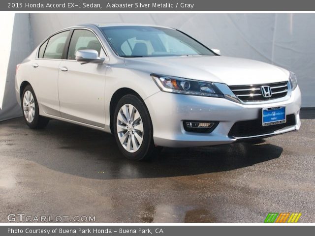 2015 Honda Accord EX-L Sedan in Alabaster Silver Metallic