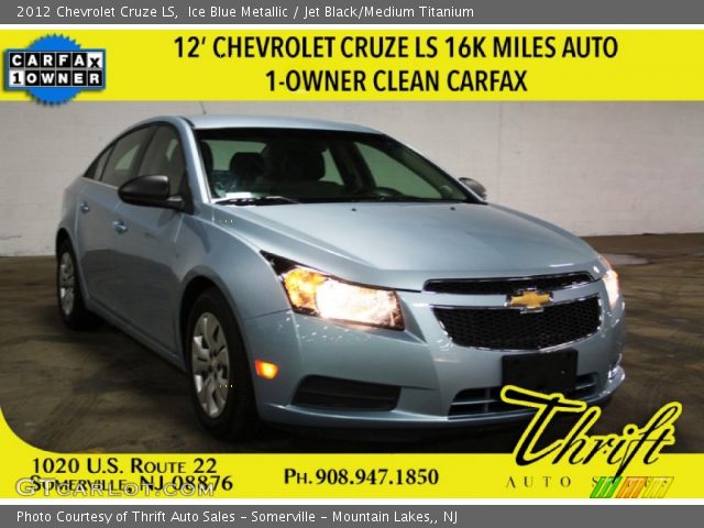 2012 Chevrolet Cruze LS in Ice Blue Metallic