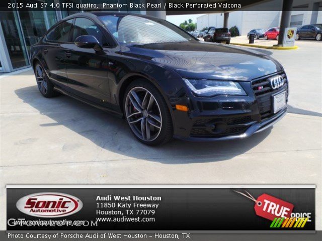 2015 Audi S7 4.0 TFSI quattro in Phantom Black Pearl