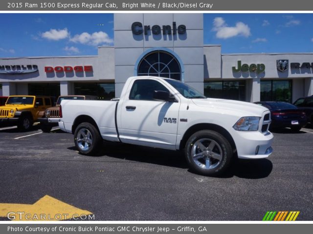 2015 Ram 1500 Express Regular Cab in Bright White