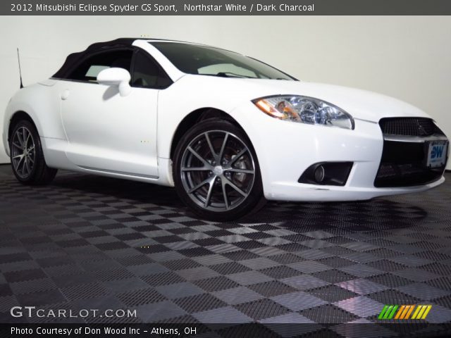 2012 Mitsubishi Eclipse Spyder GS Sport in Northstar White