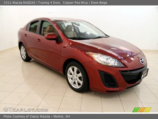 2011 Mazda MAZDA3 i Touring 4 Door in Copper Red Mica
