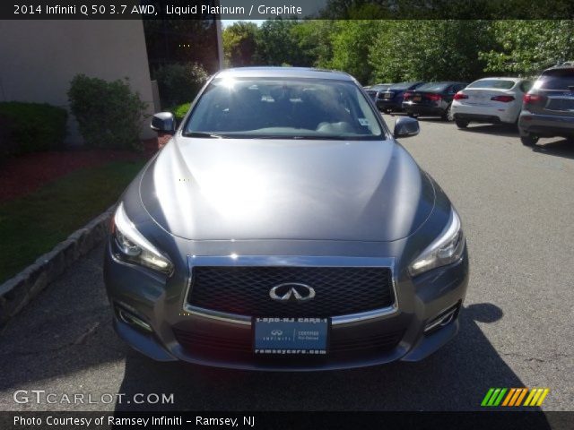 2014 Infiniti Q 50 3.7 AWD in Liquid Platinum