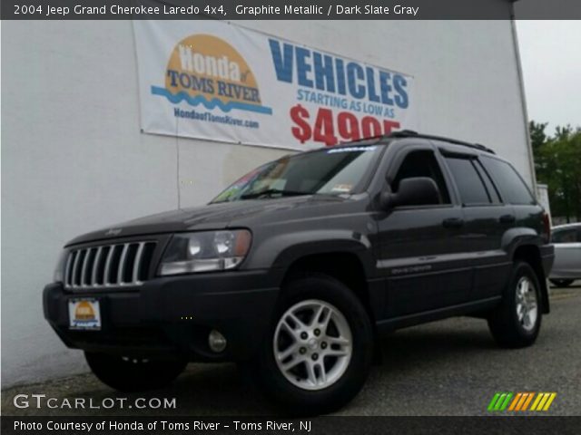 2004 Jeep Grand Cherokee Laredo 4x4 in Graphite Metallic