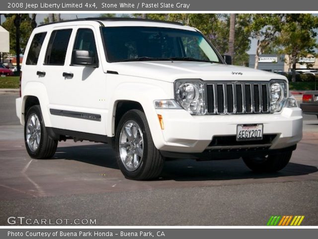 2008 Jeep Liberty Limited 4x4 in Stone White