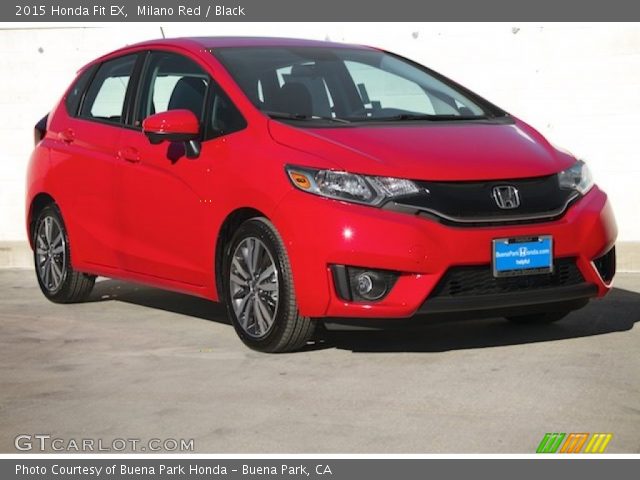 2015 Honda Fit EX in Milano Red