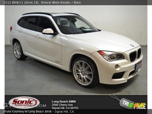2013 BMW X1 sDrive 28i in Mineral White Metallic