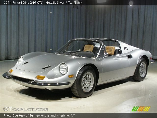 1974 Ferrari Dino 246 GTS in Metallic Silver