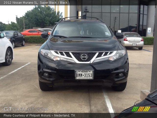 2012 Nissan Murano SL in Super Black