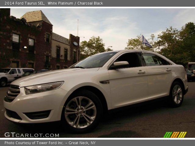 2014 Ford Taurus SEL in White Platinum