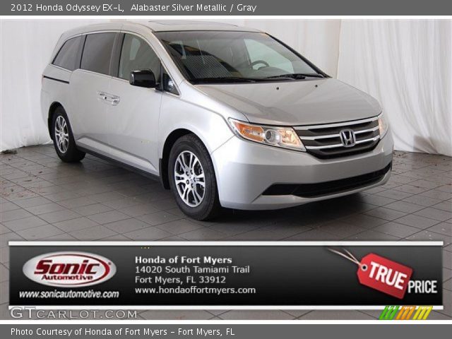 2012 Honda Odyssey EX-L in Alabaster Silver Metallic