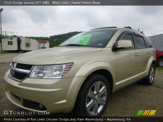 2010 Dodge Journey SXT AWD in White Gold