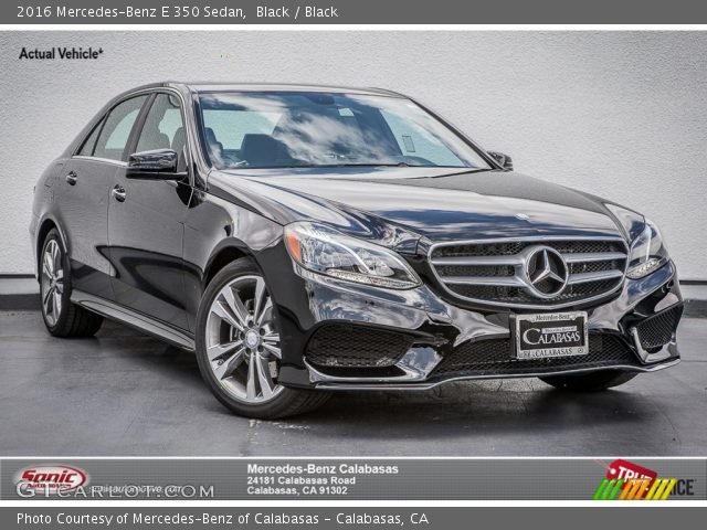 2016 Mercedes-Benz E 350 Sedan in Black