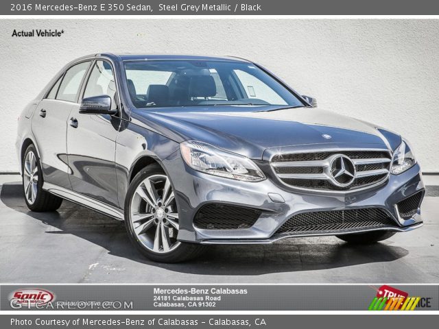2016 Mercedes-Benz E 350 Sedan in Steel Grey Metallic