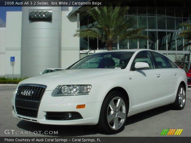 2008 Audi A6 3.2 Sedan in Ibis White