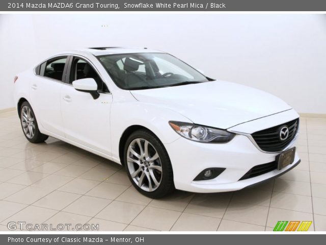 2014 Mazda MAZDA6 Grand Touring in Snowflake White Pearl Mica