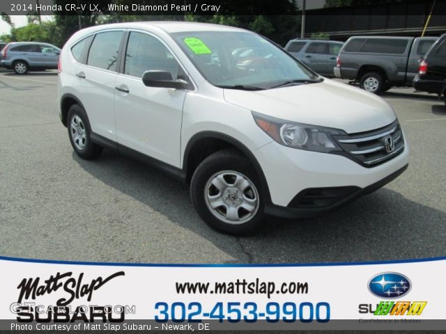 2014 Honda CR-V LX in White Diamond Pearl