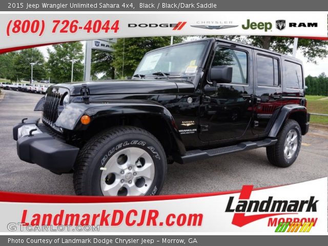 2015 Jeep Wrangler Unlimited Sahara 4x4 in Black