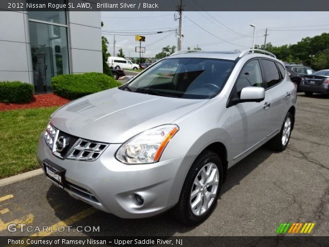 2012 Nissan Rogue SL AWD in Brilliant Silver