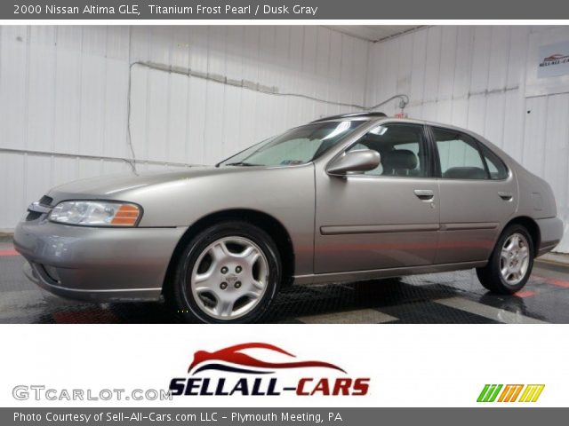 2000 Nissan Altima GLE in Titanium Frost Pearl