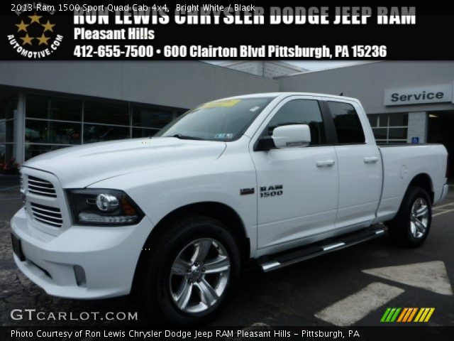 2013 Ram 1500 Sport Quad Cab 4x4 in Bright White