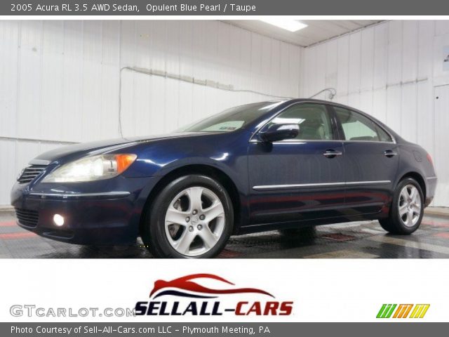 2005 Acura RL 3.5 AWD Sedan in Opulent Blue Pearl