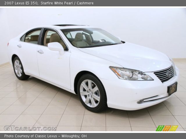 2007 Lexus ES 350 in Starfire White Pearl