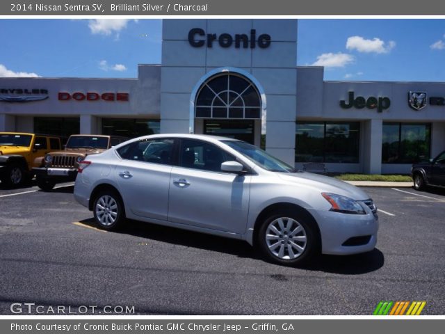 2014 Nissan Sentra SV in Brilliant Silver