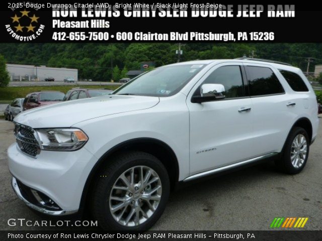 2015 Dodge Durango Citadel AWD in Bright White