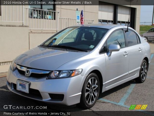 2010 Honda Civic LX-S Sedan in Alabaster Silver Metallic