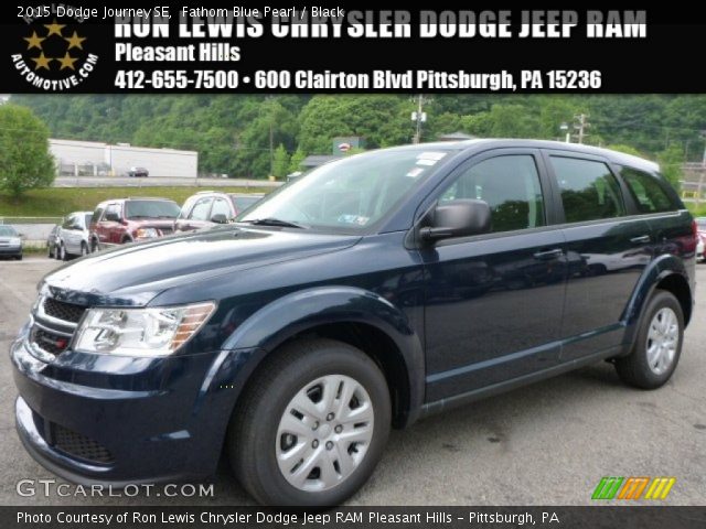 2015 Dodge Journey SE in Fathom Blue Pearl