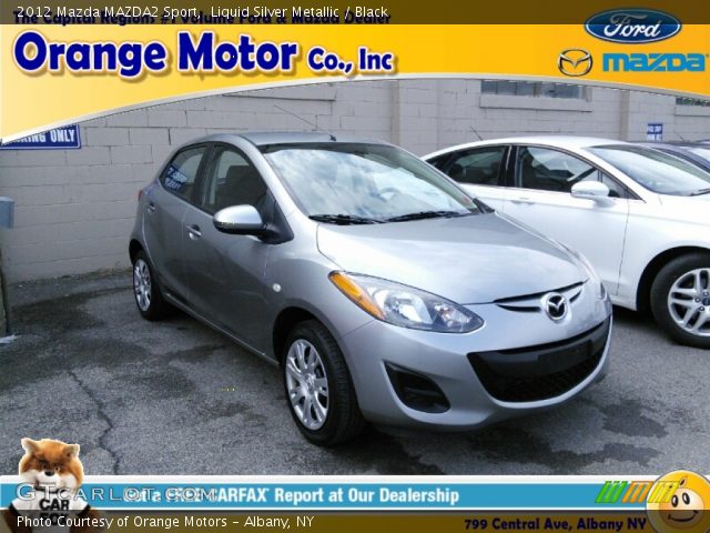 2012 Mazda MAZDA2 Sport in Liquid Silver Metallic