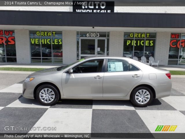 2014 Toyota Camry L in Champagne Mica
