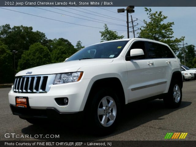 2012 Jeep Grand Cherokee Laredo 4x4 in Stone White