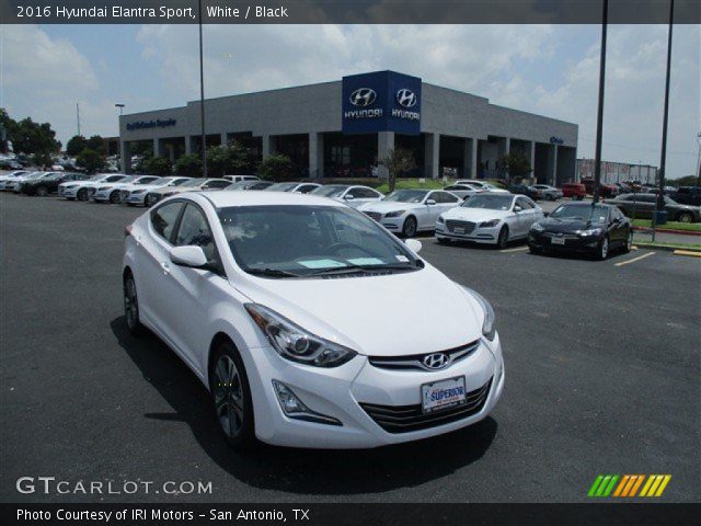 2016 Hyundai Elantra Sport in White