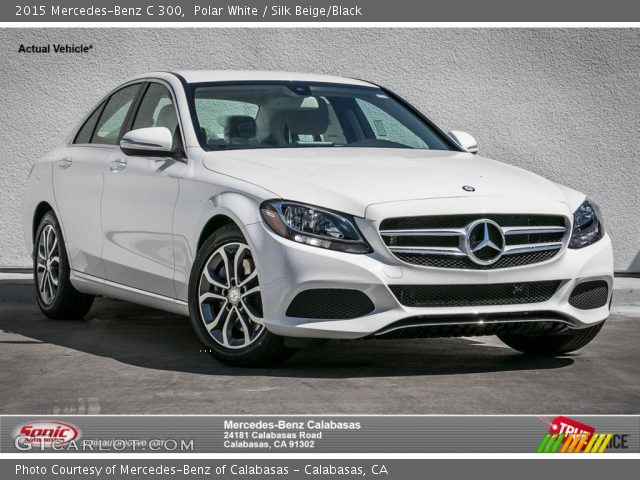 2015 Mercedes-Benz C 300 in Polar White